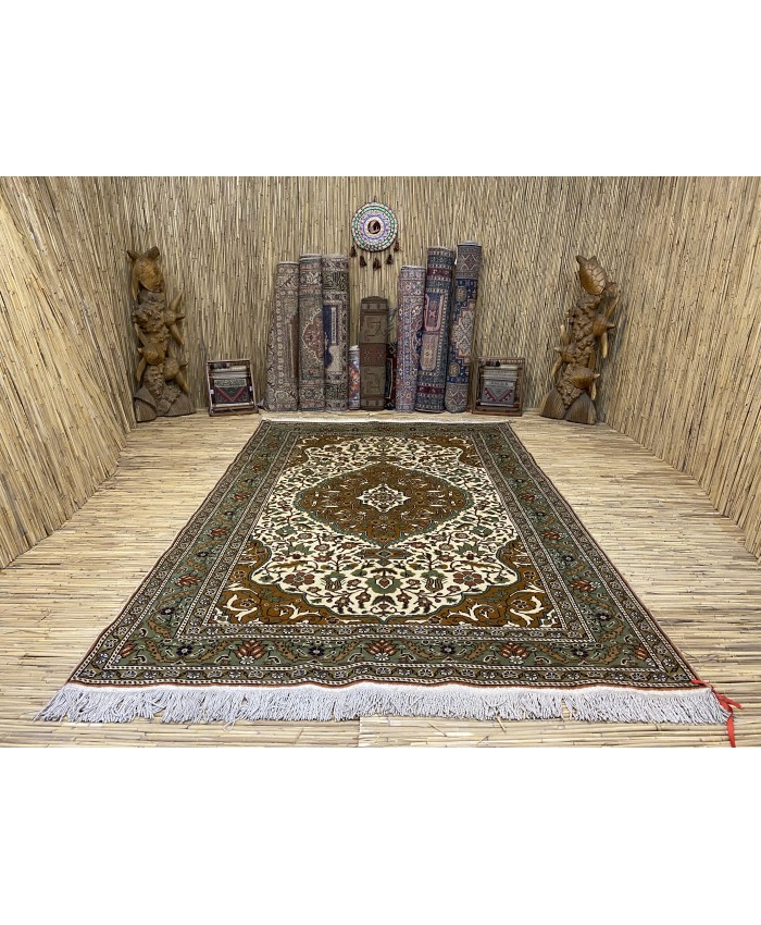 Turkish Kayseri Handmade Wool on Cotton Carpet – FREE SHIPPING..!